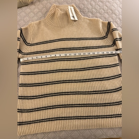 COPY - VINCE
Cashmere Striped Turtleneck Sweater - Picture 9 of 10